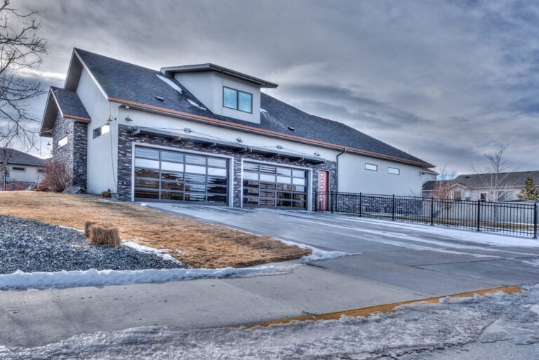 Stone ranch custom home